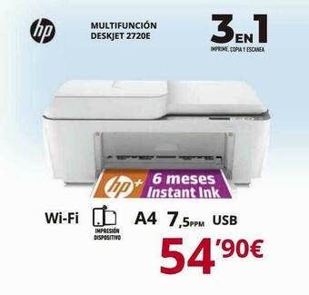 Dynos Informática Multifunción Deskjet 2720e Hp oferta