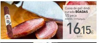Condis Cuixa De Gall Dindi Curada Boadas oferta