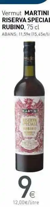 Condis Vermut Martini Riserva Special Rubino 75cl oferta