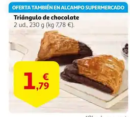 Alcampo Triángulo de chocolate oferta