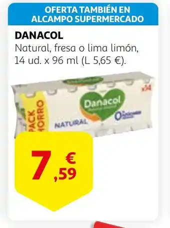 Alcampo DANACOL oferta