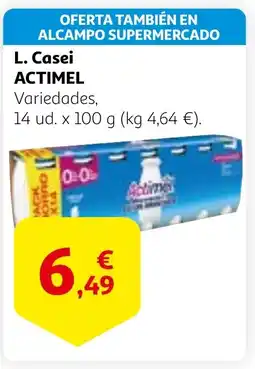 Alcampo ACTIMEL L Casei oferta