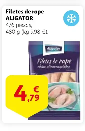 Alcampo ALIGATOR Filetes de rape oferta