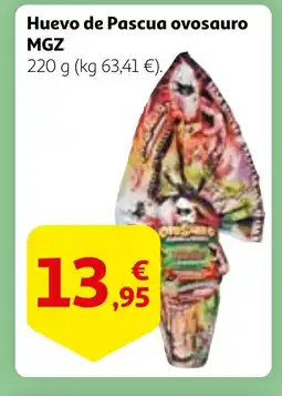 Alcampo MGZ Huevo de Pascua ovosauro oferta