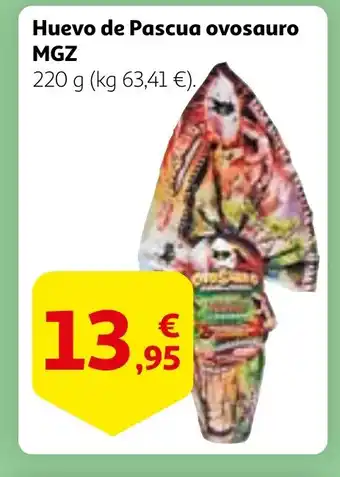 Alcampo MGZ Huevo de Pascua ovosauro oferta