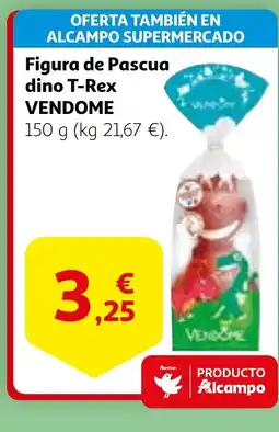 Alcampo VENDOME Figura de Pascua dino T-Rex oferta