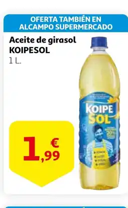 Alcampo KOIPESOL Aceite de girasol oferta