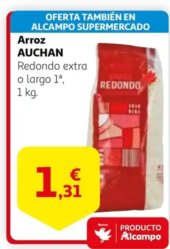 Alcampo AUCHAN Arroz oferta