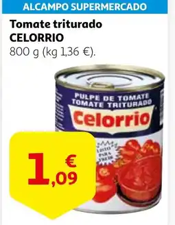 Alcampo CELORRIO Tomate triturado oferta