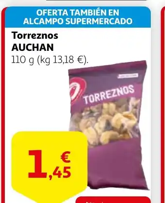 Alcampo AUCHAN Torreznos oferta