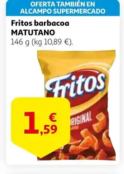 Alcampo MATUTANO Fritos barbacoa oferta