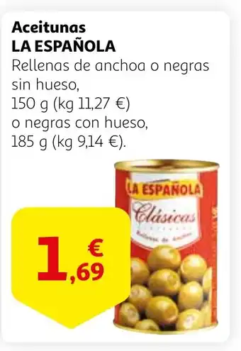 Alcampo LA ESPAÑOLA Aceitunas oferta