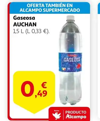 Alcampo AUCHAN Gaseosa oferta