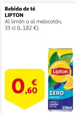 Alcampo LIPTON Bebida de té oferta