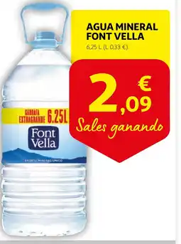 Alcampo FONT VELLA Agua mineral oferta