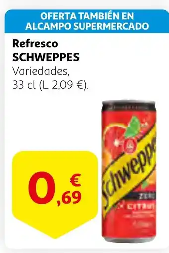 Alcampo SCHWEPPES Refresco oferta