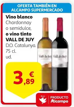 Alcampo Vino blanco oferta