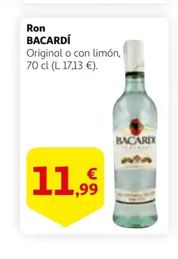 Alcampo BACARDÍ Ron oferta