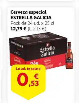 Alcampo ESTRELLA GALICIA Cerveza especial oferta