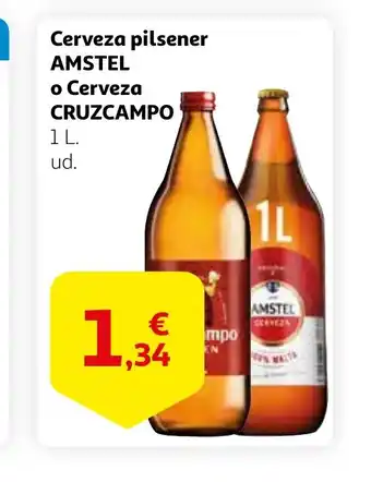 Alcampo AMSTEL Cerveza pilsener oferta