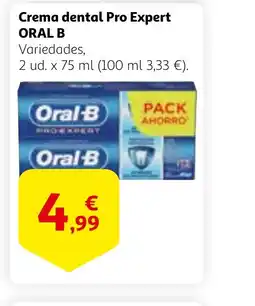 Alcampo ORAL B Crema dental Pro Expert oferta