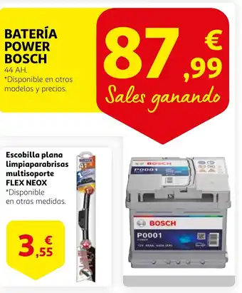 Alcampo Batería power bosch oferta