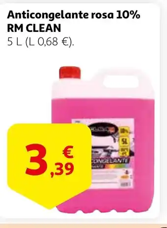 Alcampo RM CLEAN Anticongelante rosa 10% oferta