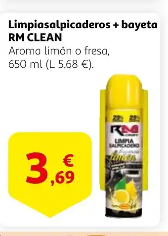 Alcampo RM CLEAN Limpiasalpicaderos + bayeta oferta