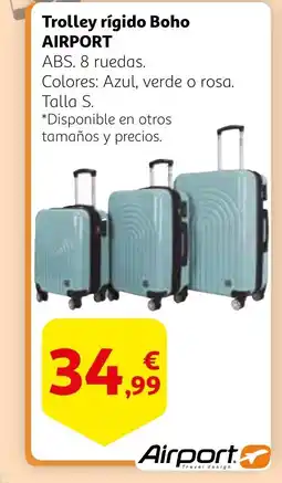 Alcampo Trolley rígido Boho oferta