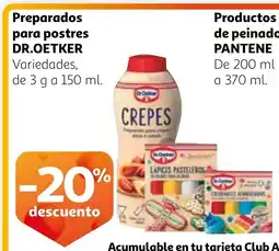 Alcampo DR.OETKER Preparados para postres oferta