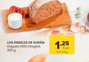 Autoservicios Familia LOS ÁNGELES DE DURÁN Hogaza 100% integral oferta