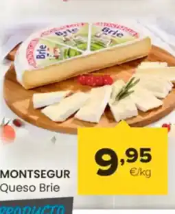 Autoservicios Familia MONTSEGUR Queso Brie oferta