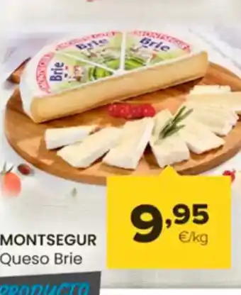 Autoservicios Familia MONTSEGUR Queso Brie oferta