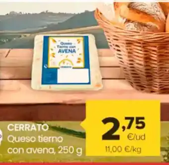 Autoservicios Familia CERRATO Queso tierno con avena oferta