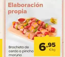 Autoservicios Familia Brocheta de cerdo o pincho moruno oferta