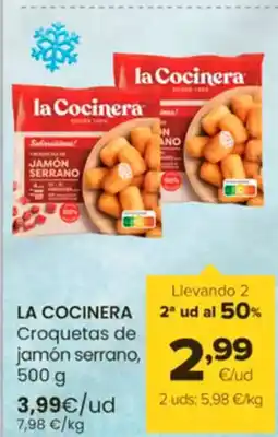 Autoservicios Familia LA COCINERA Croquetas de jamón serrano oferta