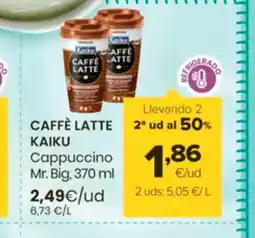 Autoservicios Familia CAFFÈ LATTE KAIKU Cappuccino oferta