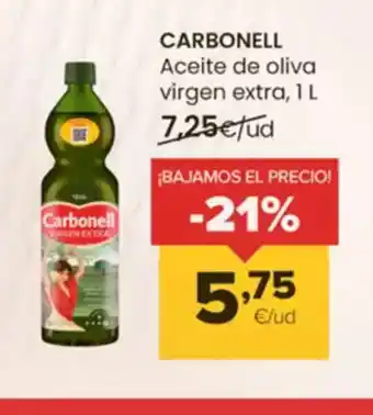 Autoservicios Familia CARBONELL Aceite de oliva virgen extra oferta