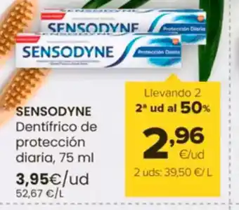 Autoservicios Familia SENSODYNE Dentifrico de protección diaria oferta