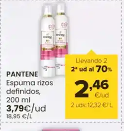 Autoservicios Familia PANTENE Espuma rizos definidos oferta