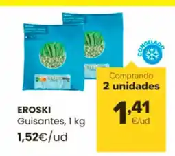 Autoservicios Familia EROSKI Guisantes oferta