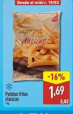 ALDI Patatas fritas clásicas oferta