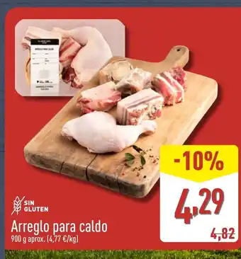 ALDI Arreglo para caldo oferta