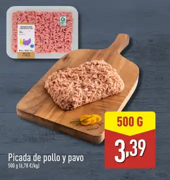 ALDI Picada de pollo y pavo oferta