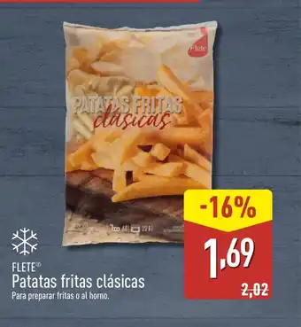 ALDI FLETE Patatas fritas clásicas oferta