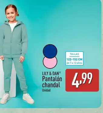 ALDI LILY & DAN Pantalón chandal oferta