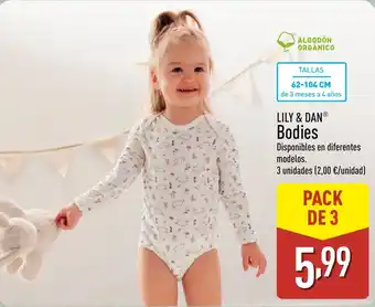 ALDI LILY & DAN Bodies oferta