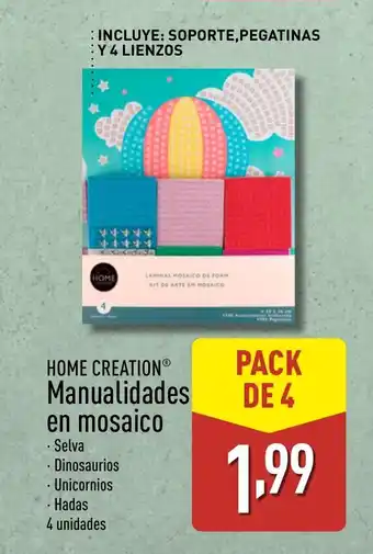 ALDI HOME CREATION Manualidades en mosaico oferta