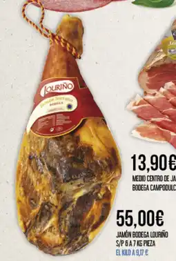 Claudio Jamón bodega louriño oferta