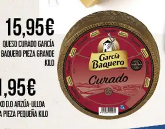 Claudio Queso curado garcía baquero pieza grande oferta